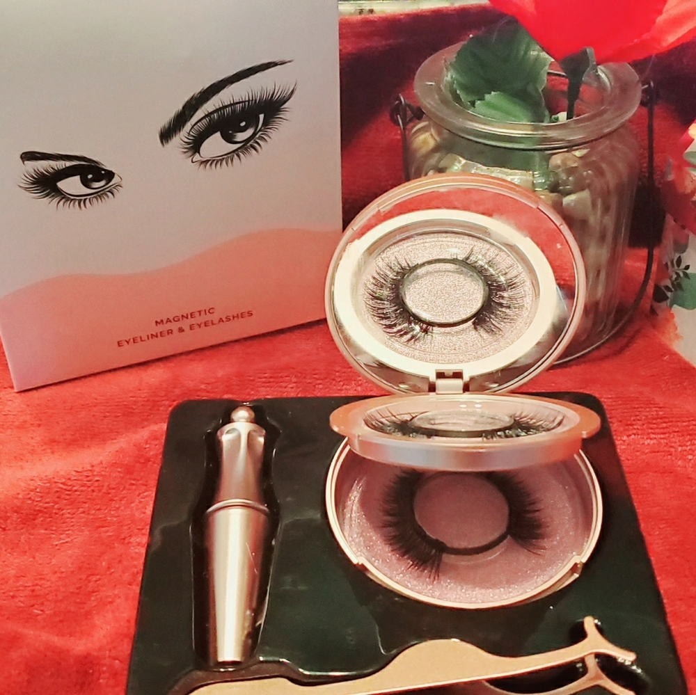 Beautiful Full Magnetic Eyelash Kit 2 pr